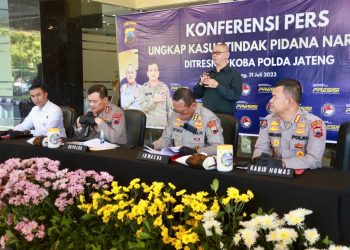 Lima Kilogram Narkotika, Polda Jateng Bekuk Dua Tersangka