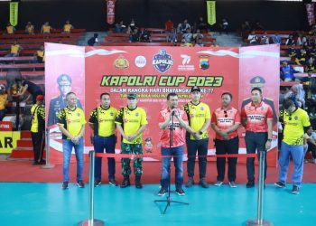 Meriah Sekali, Polda Jateng Gelar Bola Volley Kapolri Cup 2023