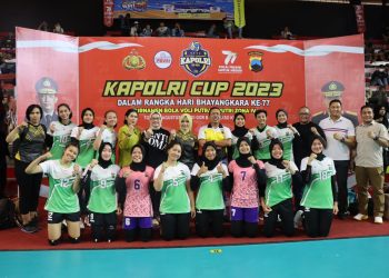 Sengit Pertandingan, Putri Polda DIY Dikalahkan Tim Polda Jatim Skor 3-1