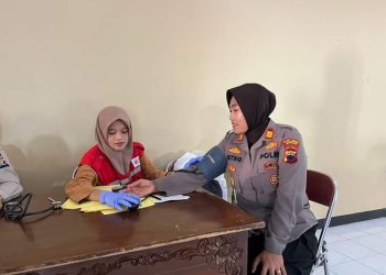 Rayakan HUT Polwan ke 75, Polres Jepara Gelar Bakti Donor Darah