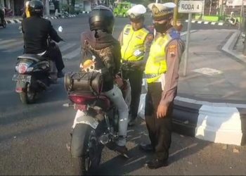 Ciptakan Rasa Aman, Kasatlantas Kudus Gelar Penindakan Knalpot Brong