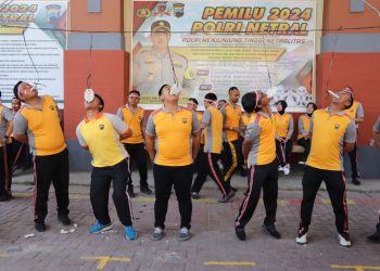 Ajang Silahturahmi, Polres Kudus Gelar Berbagai Lomba