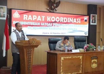 Polres Jepara Gelar Pembentukan Satgas Penanggulangan Karhutla