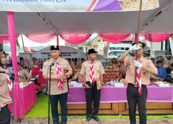 Kobarkan Semangat, Kapolresta Pati Ingatkan Anggota Pramuka