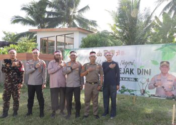 Lestarikan Negeri, Polres Banjar Gelar Tanam Seribu Pohon