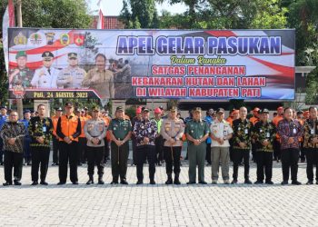 Siapkan Mental dan Fisik, TNI-Polri dan Istansi Terkait Ikut Adil “Stop Kebakaran Hutan “