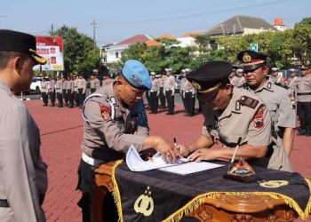 Wujud Kepercayaan, Kapolres Jepara Sebut AKP Uji Andi Haryono Selamat Dijabatan Baru