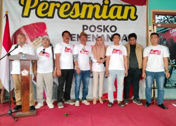 Posko Pemenangan Resmi Dibuka, H. Hardi Ingatkan Para Bacaleg dan Relawan Tetap Bersatu