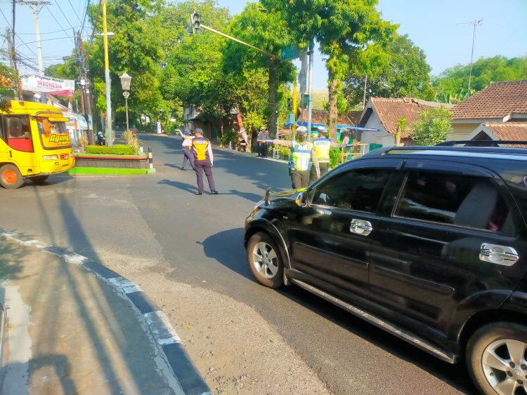 Penindakan Pelanggar Lalu Lintas, Satlantas Polresta Pati Amankan 28 Barang Bukti