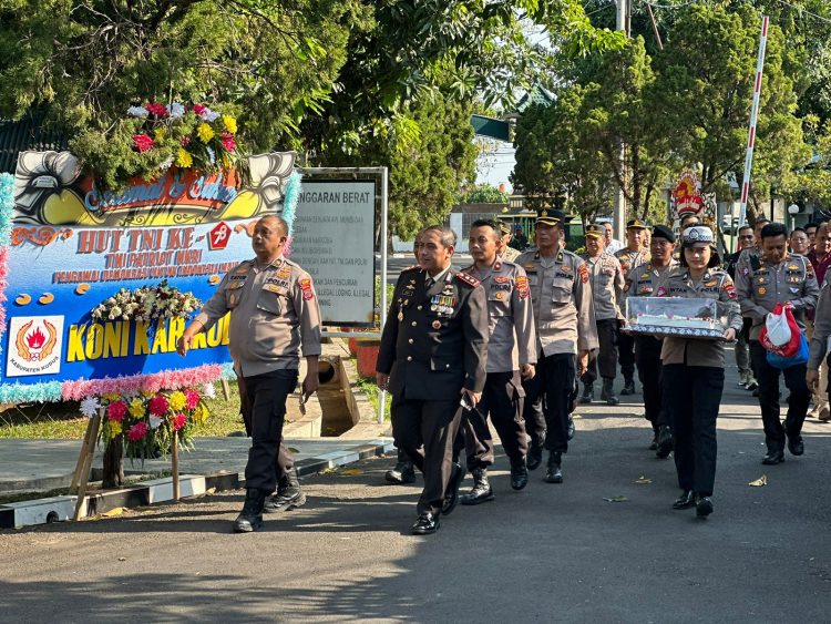 HUT ke 78 !!! Kodim Kudus Dikejutkan Kedatangan Polres, Ada Apa ???