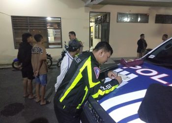 Satlantas Polresta Pati Hadir Antisipasi Pelaku Balap Liar