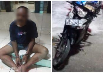 Lagi – Lagi Pencurian Motor Hampir Dimasa, Kini Pelaku Diamankan