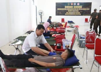 Hari Juang Kartika ke 78 Dimeriahkan Donor Darah