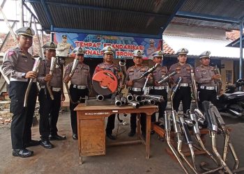 Tidak Toleransi, Kasatlantas Polresta Pati sebut Penindakan Knalpot Brong di Pati