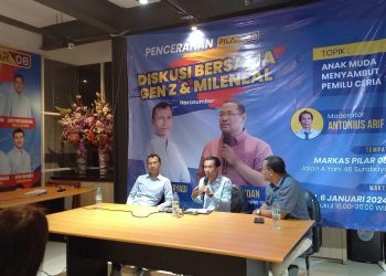 Pemilu 2024, Relawan Pilar 08 Gelar Diskusi Bersama Milenial dan Gen Z