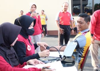 Tiga Gelombang, Polres Jepara Gelar TKJ ke Personil