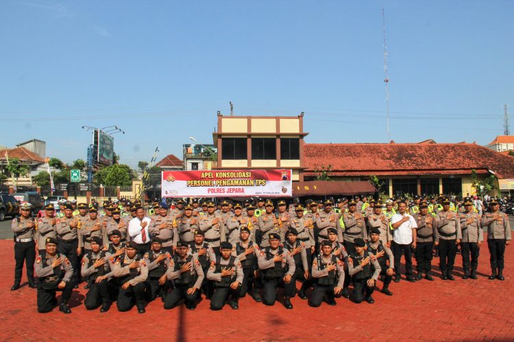 Aman dan Kondusif, Kapolres Jepara : Pengamanan TPS Pemilu Tahun 2024