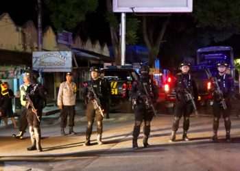 Berikan Kenyamanan ke Masyarakat, Polisi Patroli Skala Besar