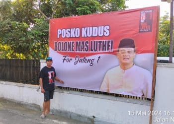 Kudus di Ramaikan Baliho Irjen Pol. Ahmad Luthfi Maju Pilgub Jateng
