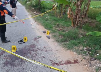 Menyelidiki Kasus Penganiayaan !! Polisi Gelar olah TKP di Lokasi