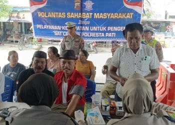 Rutin dan Terjadwal !! Satlantas Polresta Pati Buka Pemeriksaan Kesehatan Gratis