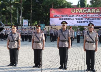 Kenaikan Pangkat Pengabdian !! Kompol Sunaryo, Ipda Siswanta dan Ipda Suryo Kartiko