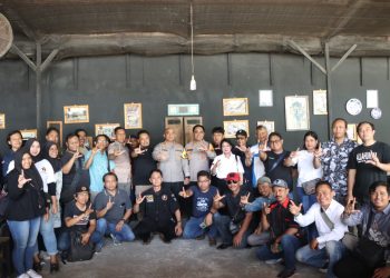 Menjelang Pilkada 2024 !! Kini Awak Media Ngopi Bersama Kapolresta Pati