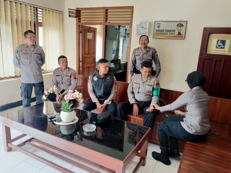 Perawatan Kesehatan !! Para Personel di Perhatikan Secara Khusus