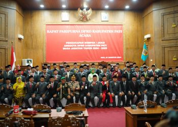 Pileg Tahun 2024 Resmi di lantik, Berikut Daftarnya