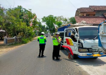 21 Dump Truck Ditindak Satlantas Pati, Inilah Pelanggaran Muatan
