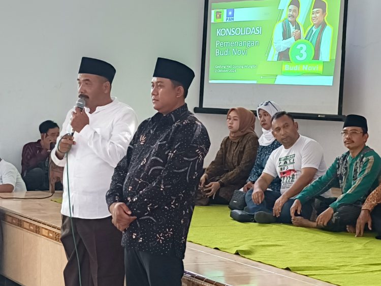 Budi-Novi Konsolidasi, Ribuan Warga Gunungwungkal Dukung Kemenangan Total