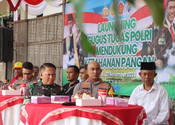 Ketahanan Pangan, Kini Launching Gugus Tugas Polri Serentak