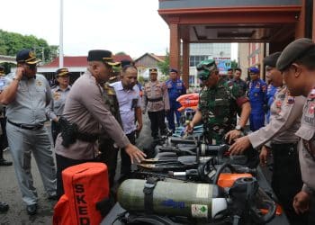 Polri – TNI dan Stakeholder Terkait Perkuat Sinergitas Tangani Ancaman Bencana Hidrometeorologi