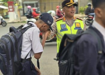 Antusias Siswa dan Masyarakat, Kini Kapolresta Pati cek Arus Lalu Lintas