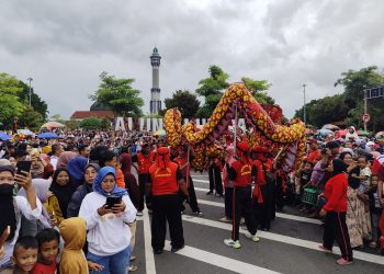 Imlek di Pati Meriah, Wisatawan Berbagai Daerah Hadir