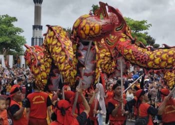 Ribuan Masyarakat Padati Tahun Baru Imlek