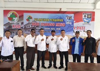 KUD Sarono Mino Ganti Pemimpin, Inilah Sosok Ketua Baru