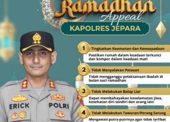 Ciptakan Wilayah Aman, Kapolres Jepara Imbau Warga Jaga Ketertiban