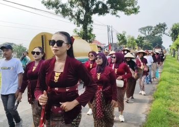 Kirab Budaya Desa Tlogoayu, Perdana!