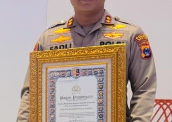 Bukti Dedikasi Tanpa Henti, Polres Banjar Sabet Penghargaan