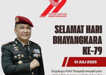 Kepala BNNK Lampung Selatan: HUT Bhayangkara Momentum Polri Perkuat Humanisme