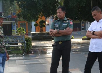 Kodim 0718/Pati Jadikan Alun-Alun Simpang Lima Proyek Hijau Inovatif