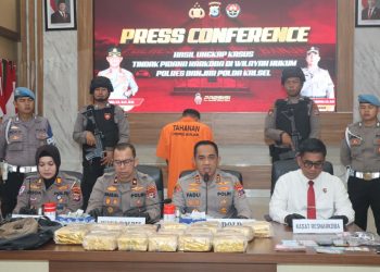 Polisi Amankan 19 Kg Sabu Senilai Rp 34,2 Miliar
