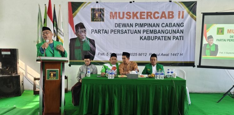 PPP Pati Gelar Muskercab II, Teguhkan Konsolidasi Partai di Pemilu Mendatang