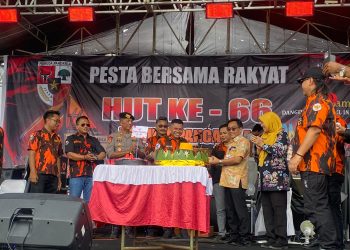 Pati Bergoyang! HUT ke-66 Pemuda Pancasila Dirayakan