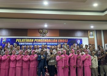 Perdana! Kasat Lantas Polres Rembang Gelar Emotional Cleansing Training