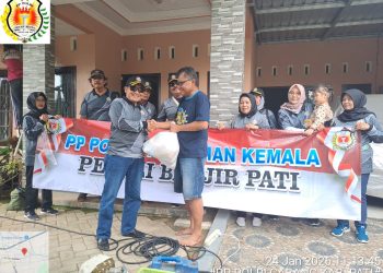 PP Polri Cabang Pati Salurkan Bansos Tahap III untuk Korban Banjir