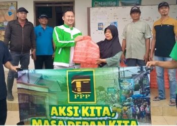PPP Pati Turun Door to Door Bantu Warga Terdampak Banjir