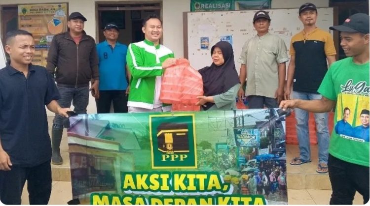 PPP Pati Turun Door to Door Bantu Warga Terdampak Banjir
