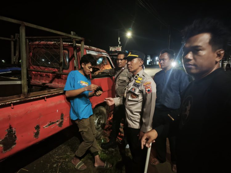Patroli Jelang Sahur, Polsek Tayu Amankan Colt L300 Bermuatan Sound System DJ